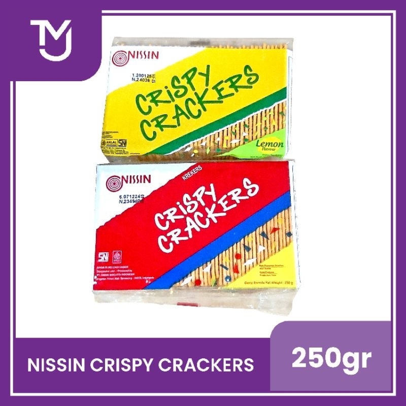 

nissin crispy crackers 250gr