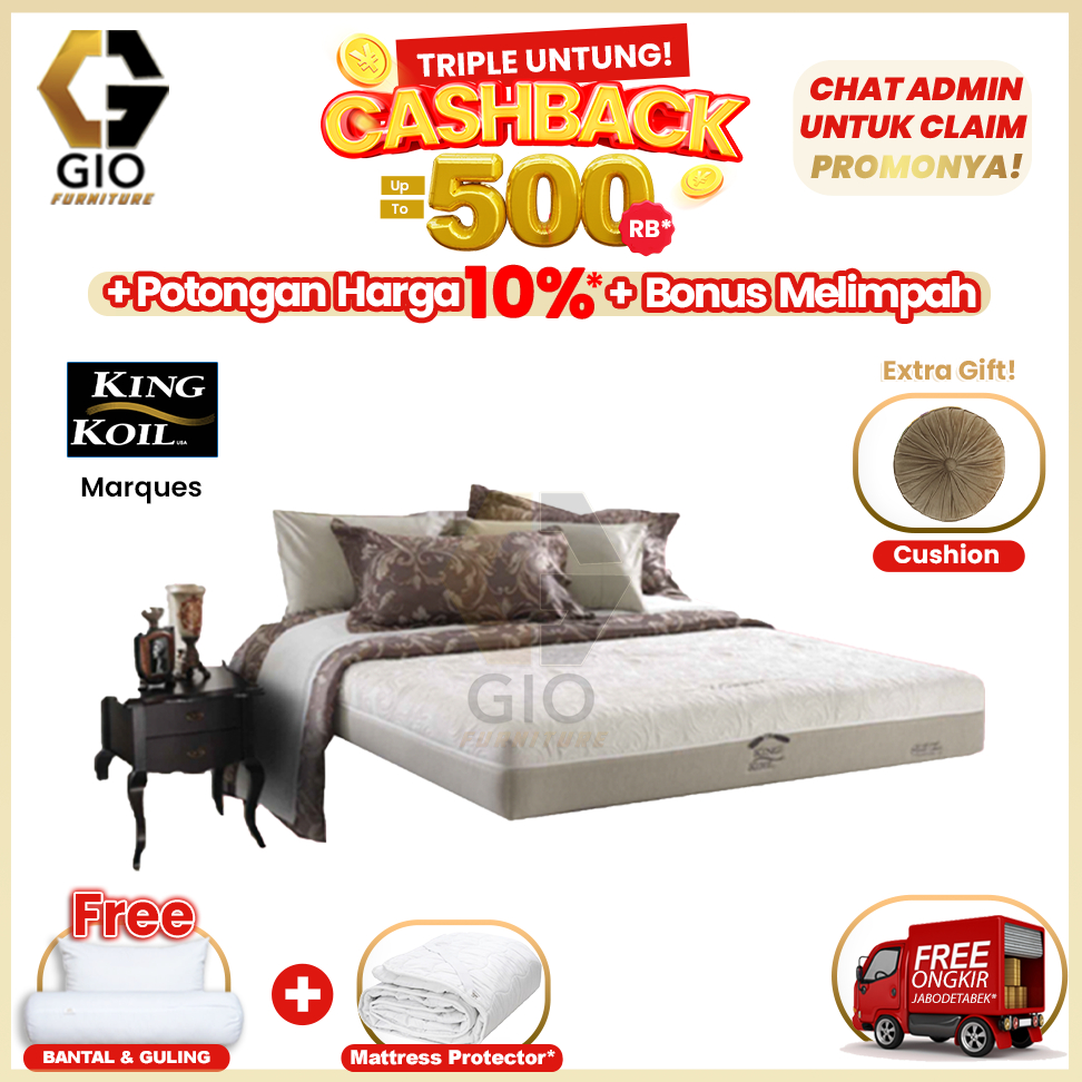 Kasur/Springbed Kingkoil Marques (Hanya Kasur)