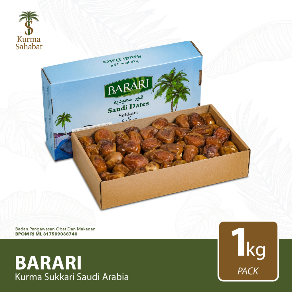 

Kurma Barari Sukkari 1Kg Saudi Arabia