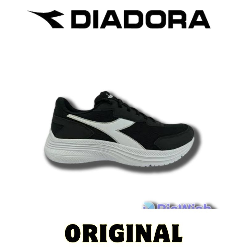 Sepatu Diadora Eagle 7 Black White Men's Original