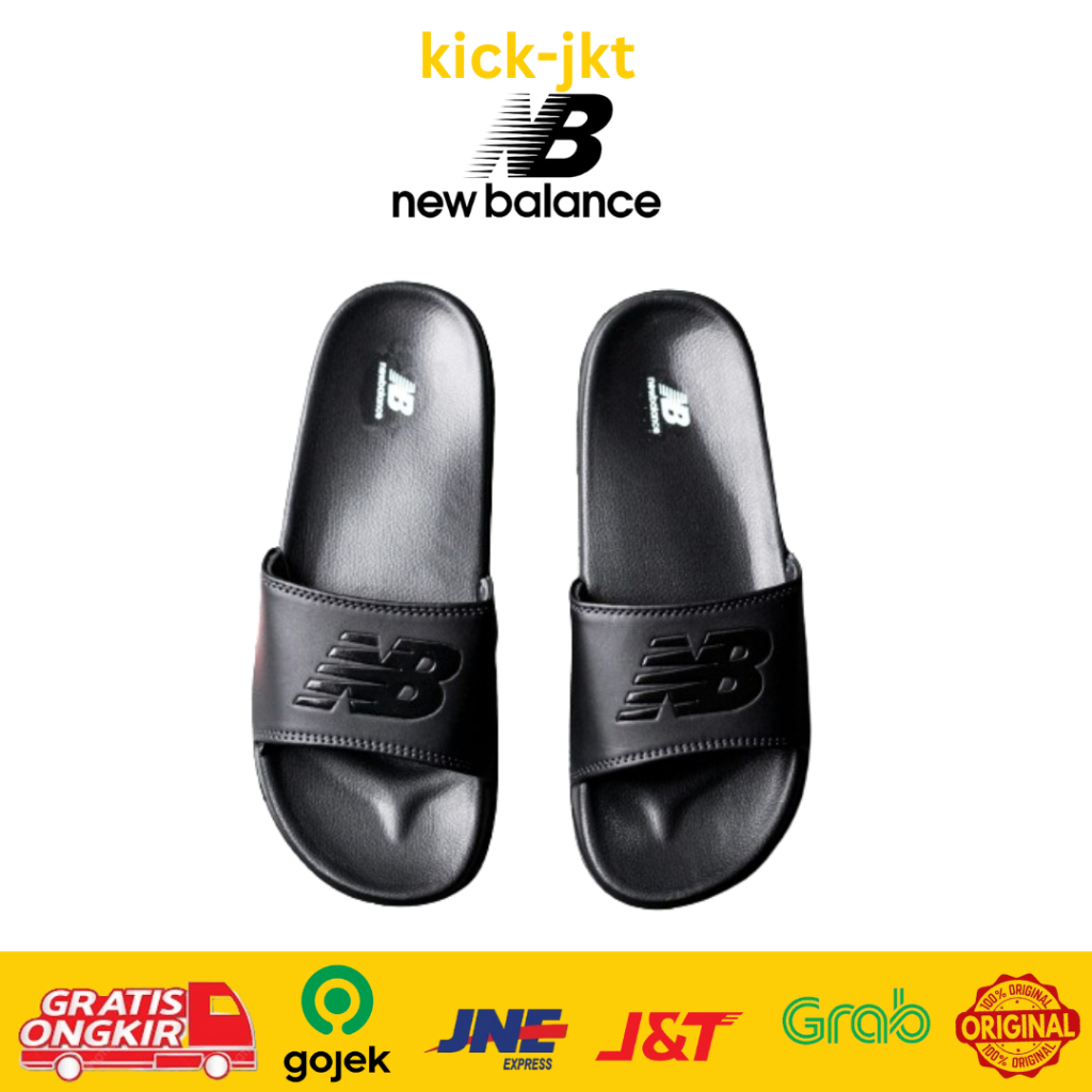 SANDAL NB NEW BALANCE ALLBLACK