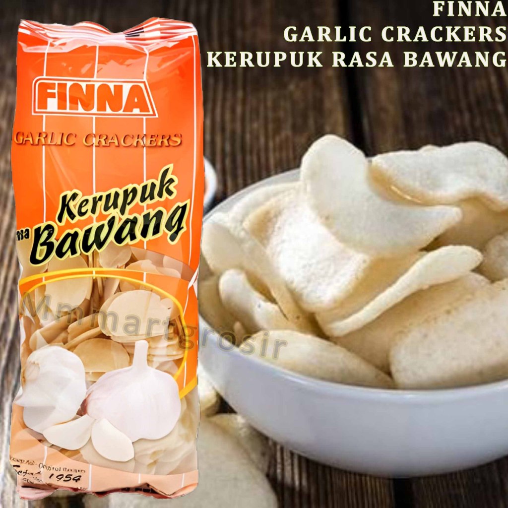 

Kerupuk Finaa / Kerupuk Bawang / Garlic Crackers / 380gr