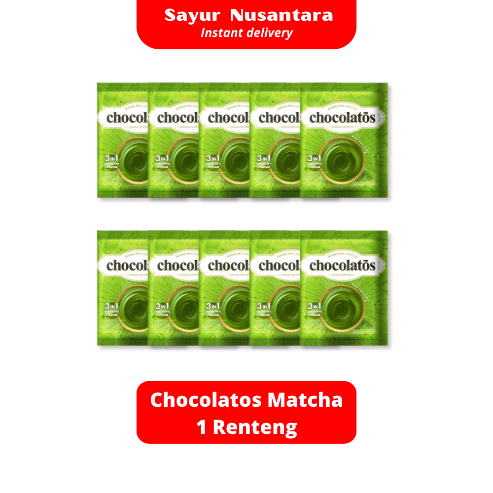 

Chocolatos Matcha 1 Renteng - Sayur Nusantara