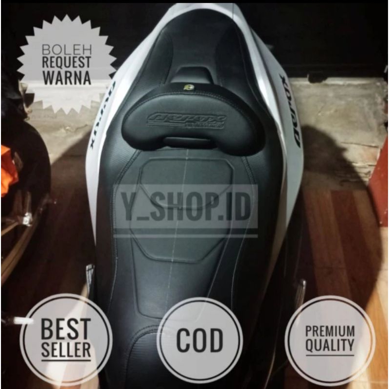 Sarung Cover Jok Variasi Aerox 155 Aerox Old 125 Modif Eropa