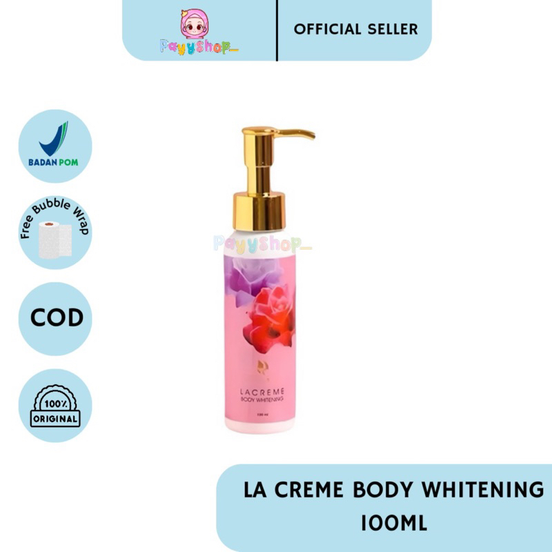 (REJECT KEMASAN) LA CREME BODY BLEACHING WHITENING SNOW GLOW BODY BRIGHTENING REVOLUTION PLUS RAINSO