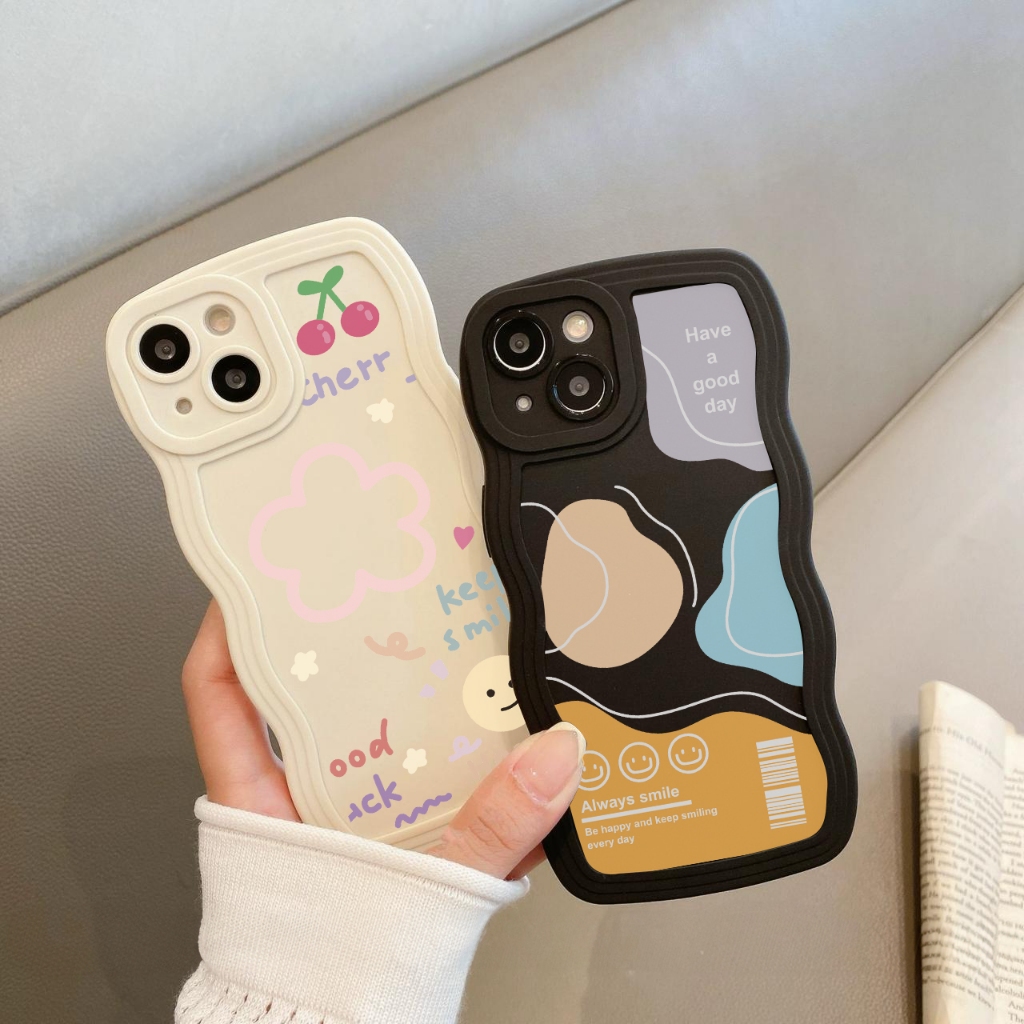 Kung Fu Case - Casing Silikon Wave Iphone 6 6S 6+ 7 8 Plus X Xr Xs Max 11 12 13 14 Promax Plus R882