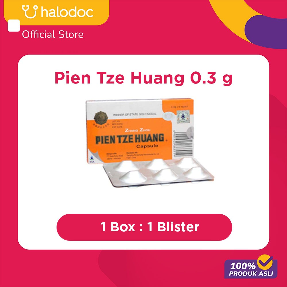 Pien Tze Huang 0.3 G 6 Kapsul