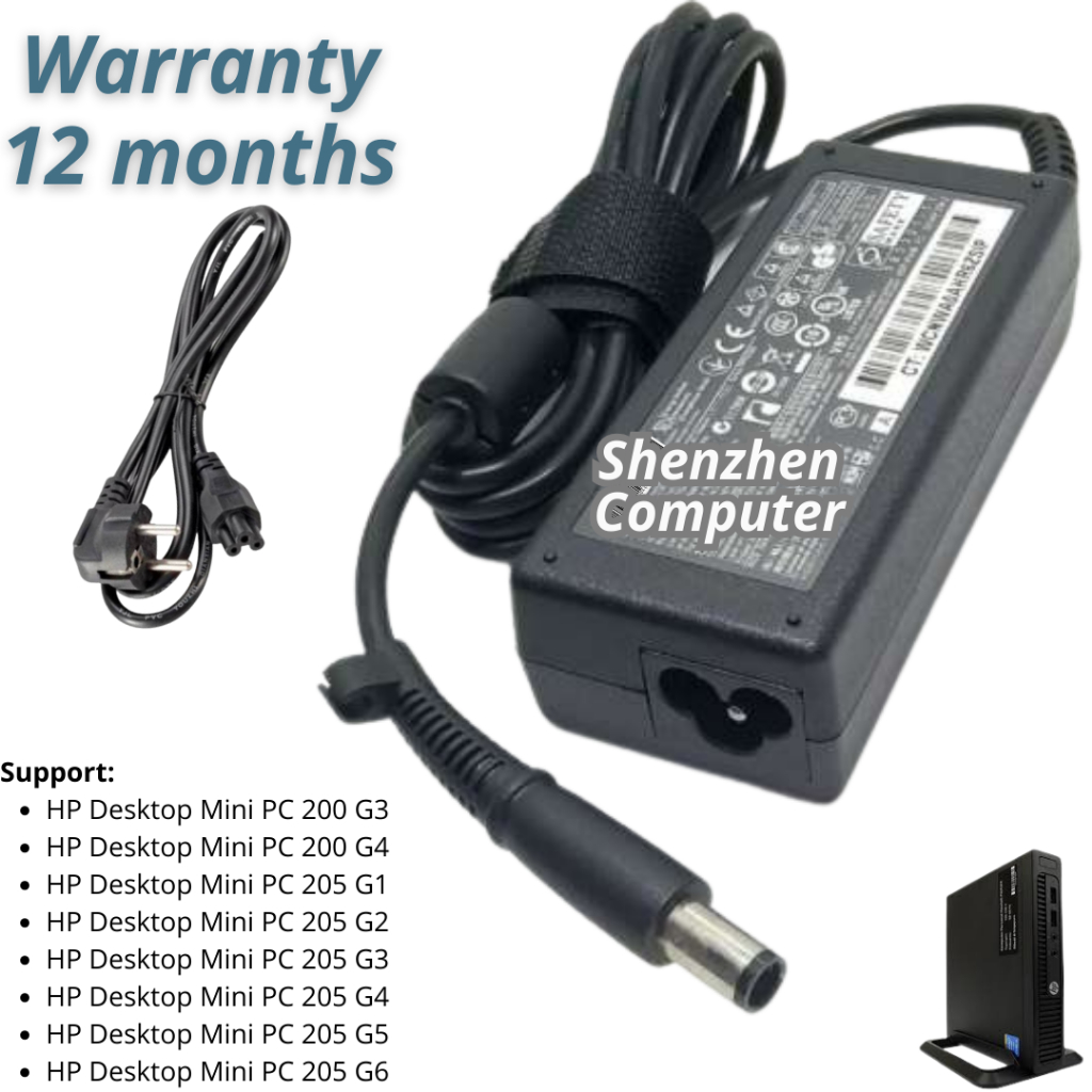 Adaptor PC All In One HP Desktop Mini PC 200 G3 G4 G5 G6 adapter power supply