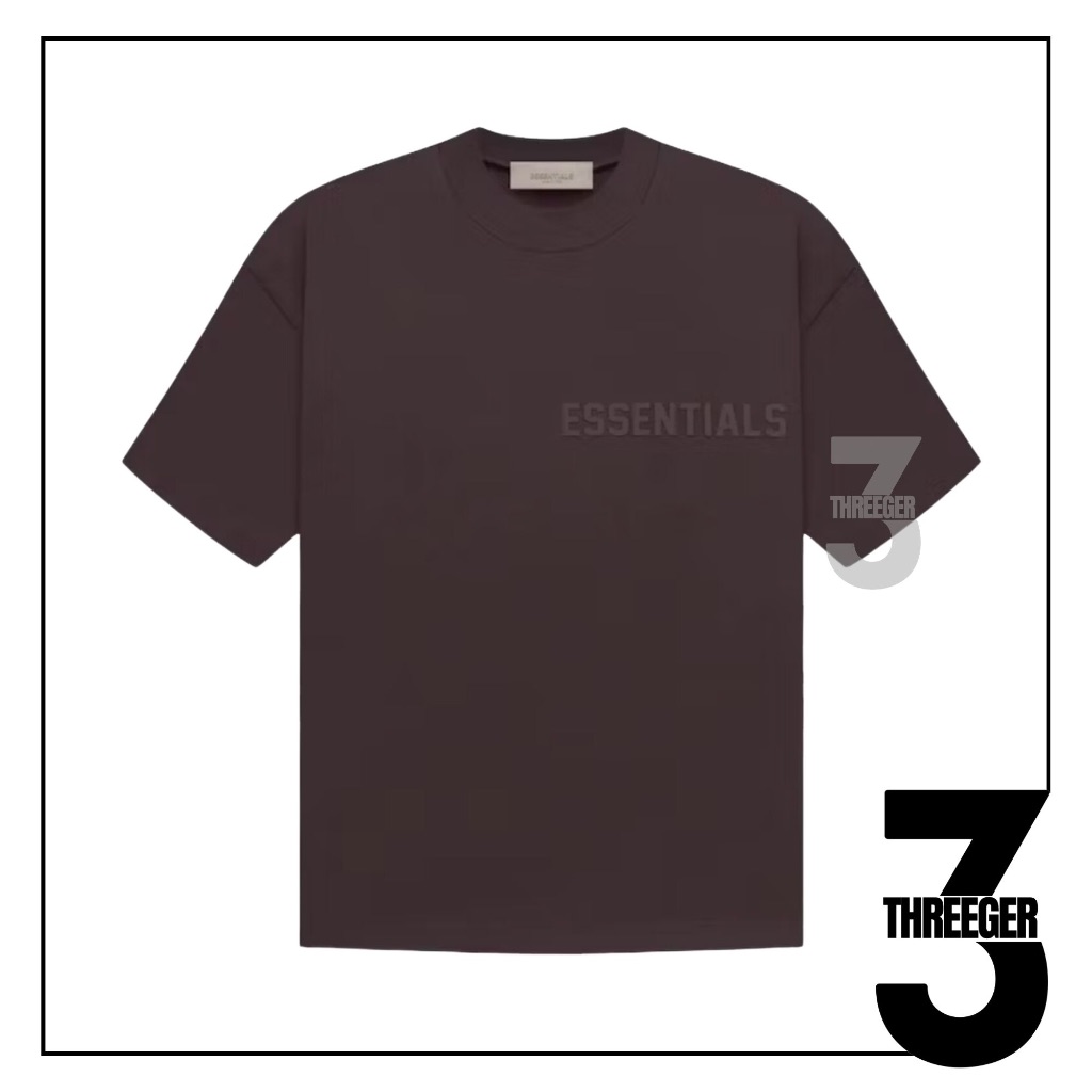 Essentials Fear Of God Tee Plum Original Authentic