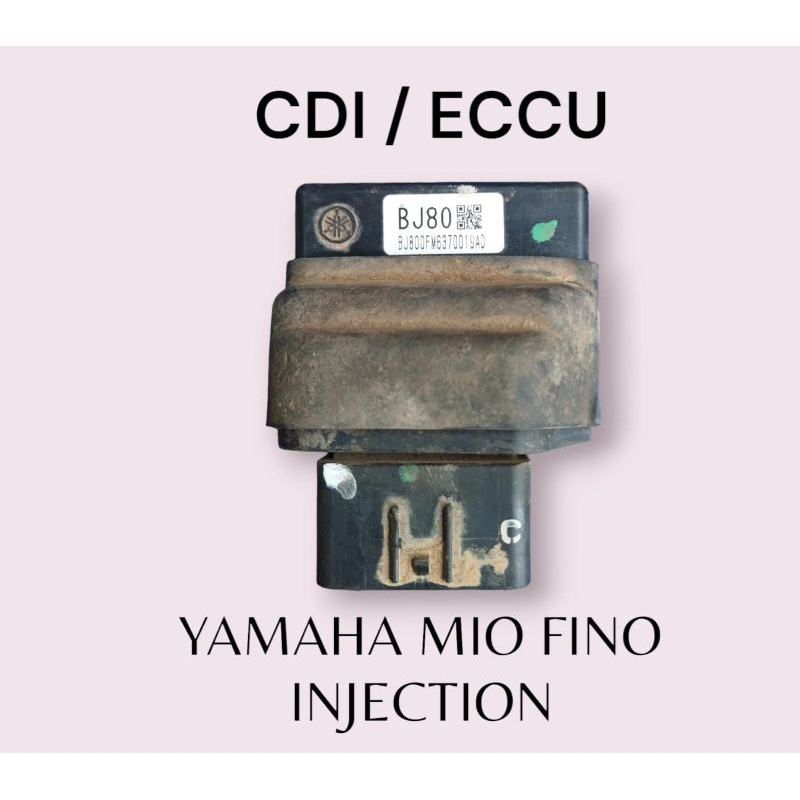 ECU ECM CDI Yamaha Fino 125 fi kode BJ80 original copotan motor