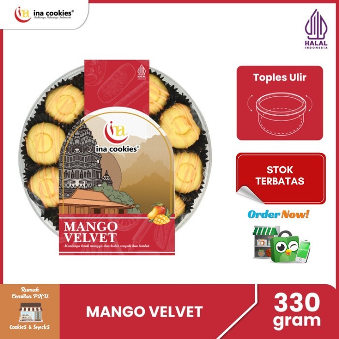 

Ina cookies mango velvet