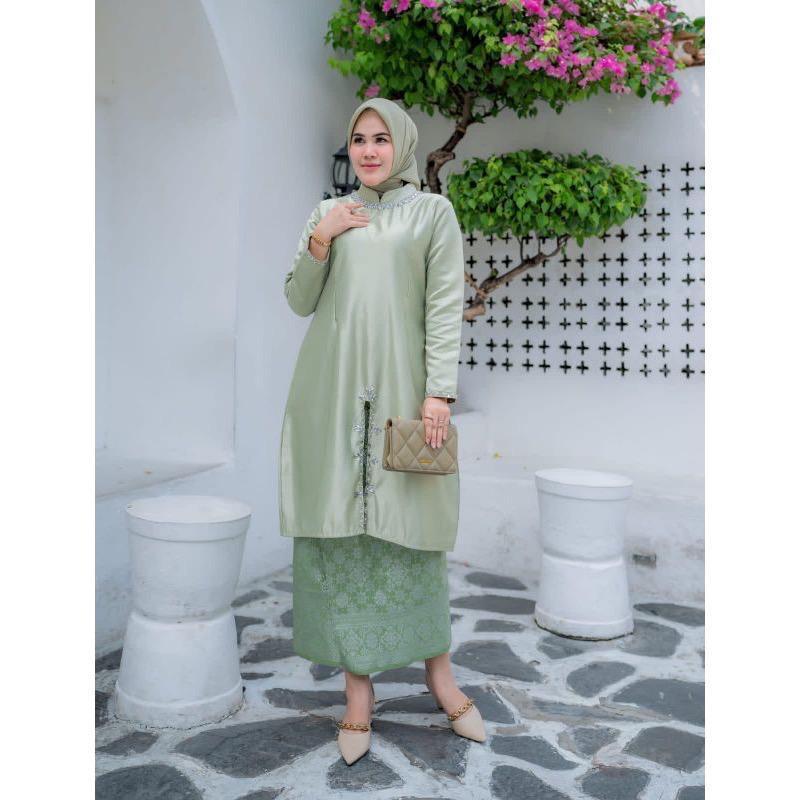 Kebaya Kurung Melayu Rok Songket Baju kondangan/Muslimah