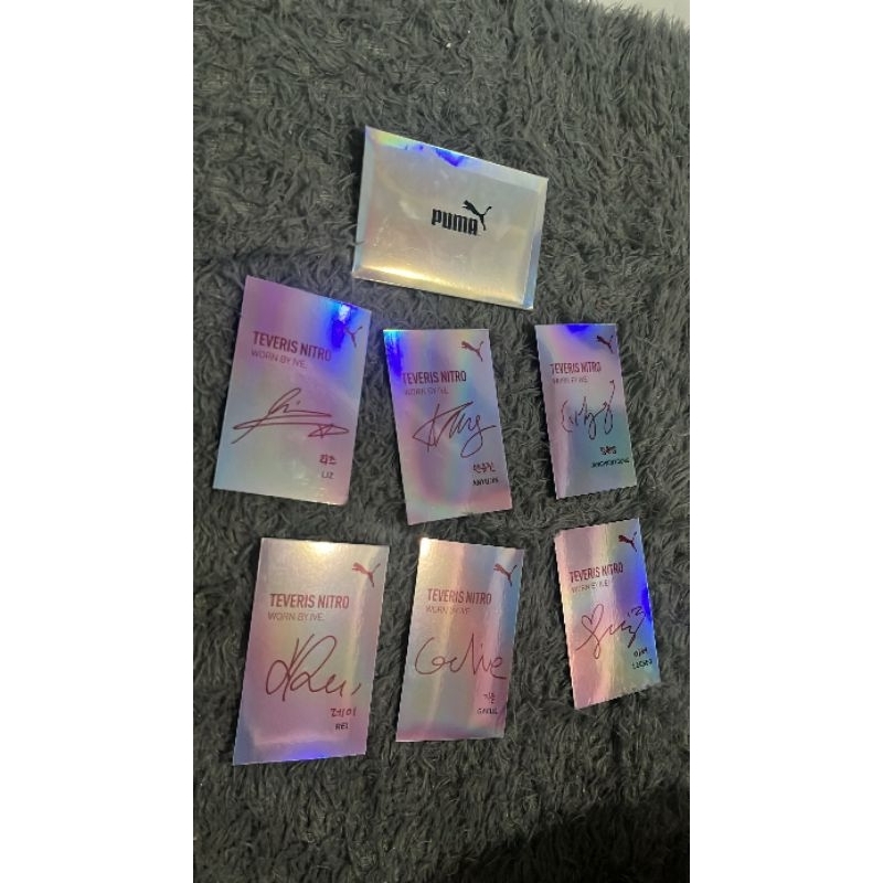 Photocard Ive x Puma