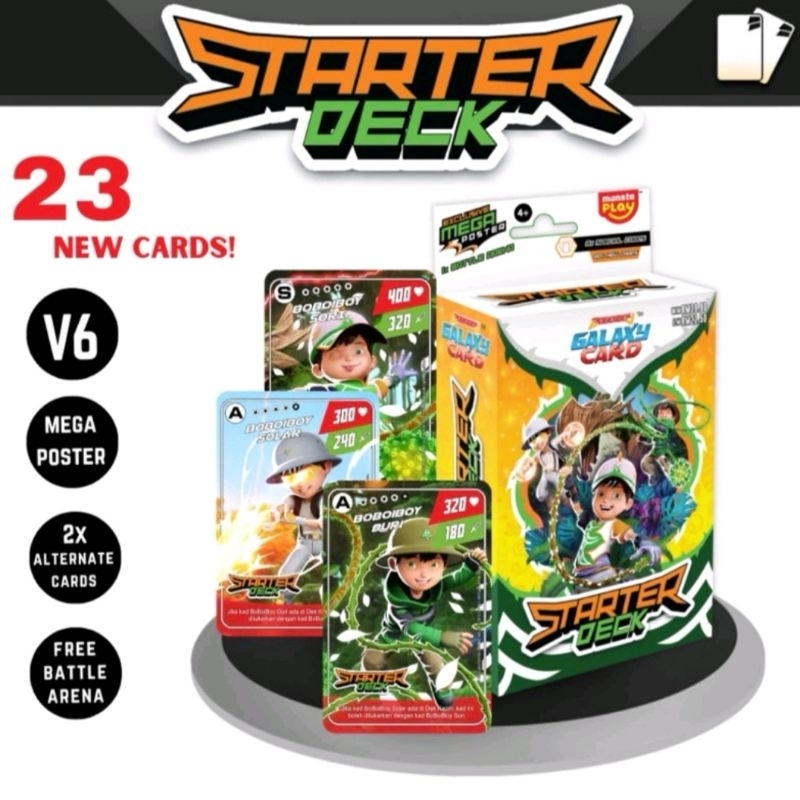 Starter Deck Boboiboy V6