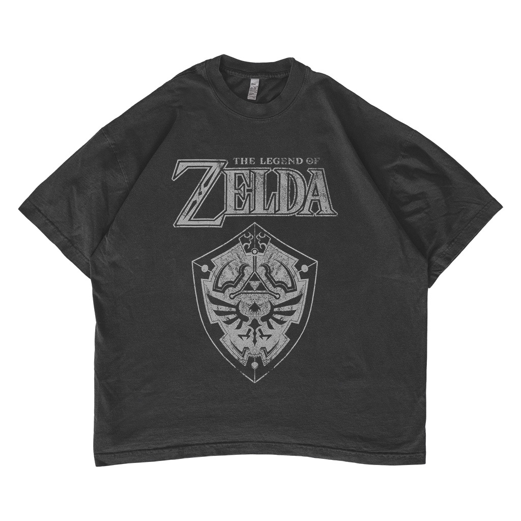 Kaos The Legend of Zelda Oversized T-shirt Game Vintage #01