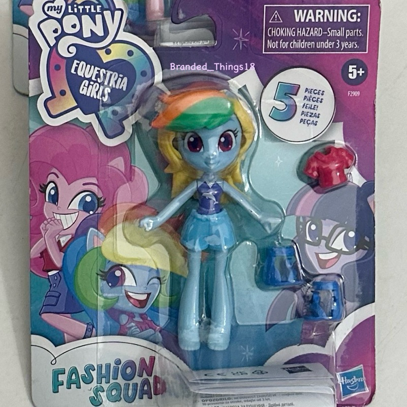 Figure My Little Pony Equestria Rainbow Dash Blue RainbowDash Equestrias Accessori Color Pinkie Pie 