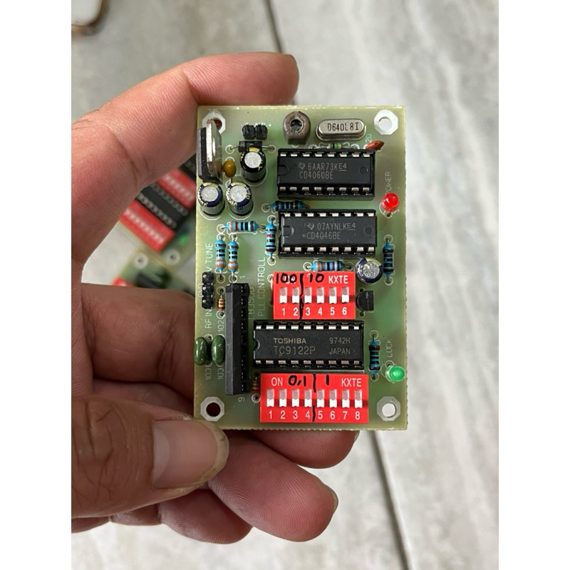 Kontrol PLL FM transmiter receiver TC9122