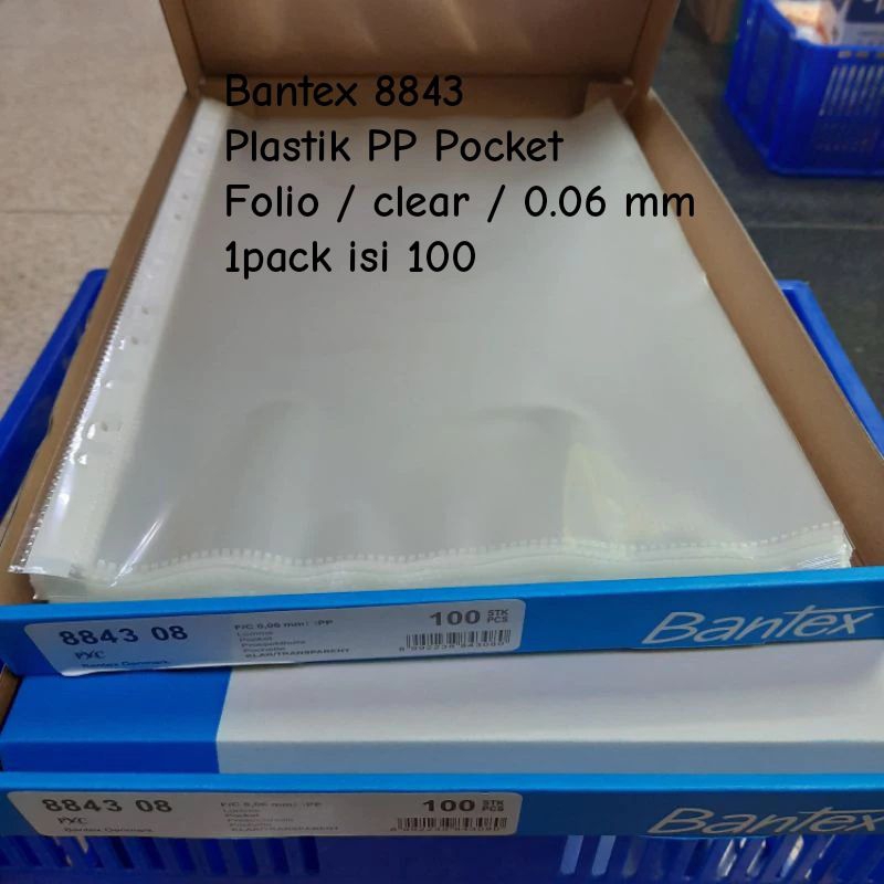 

Plastik PP Pocket bantex F4 8843