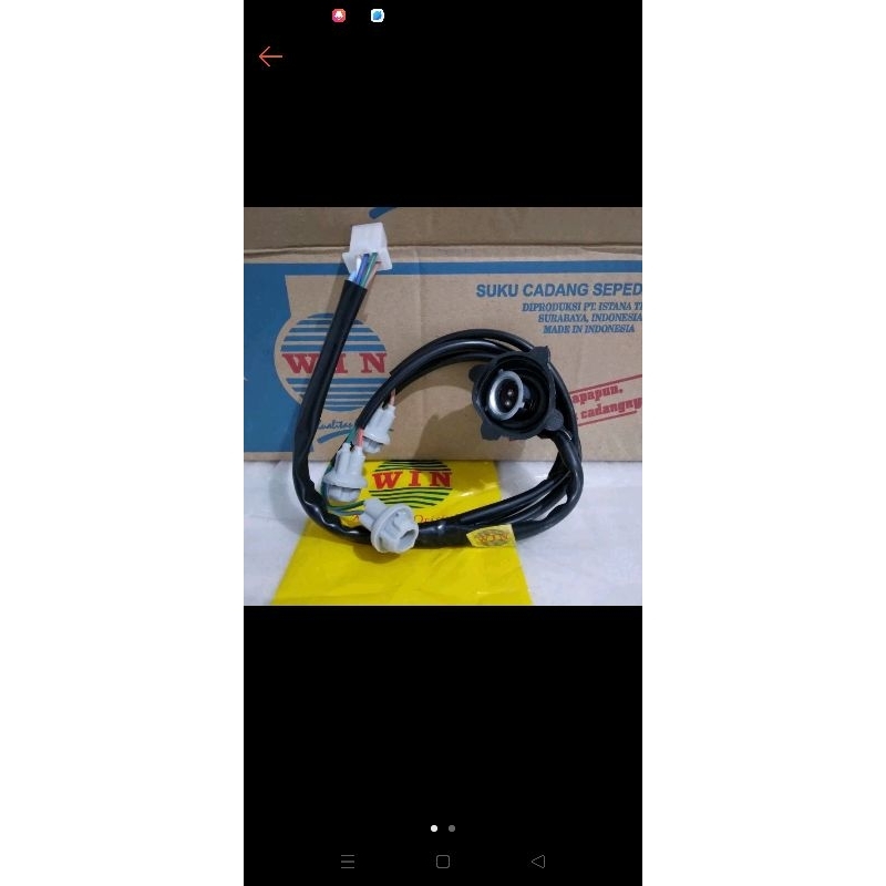 fiting lampu beat karbu 2008-2009-2010 cob lampu/win