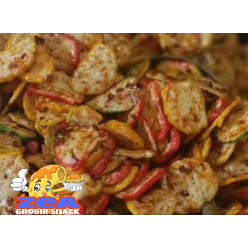 

kerupuk bawang kriuk seblak keeing extra daun jjeruk 500gr