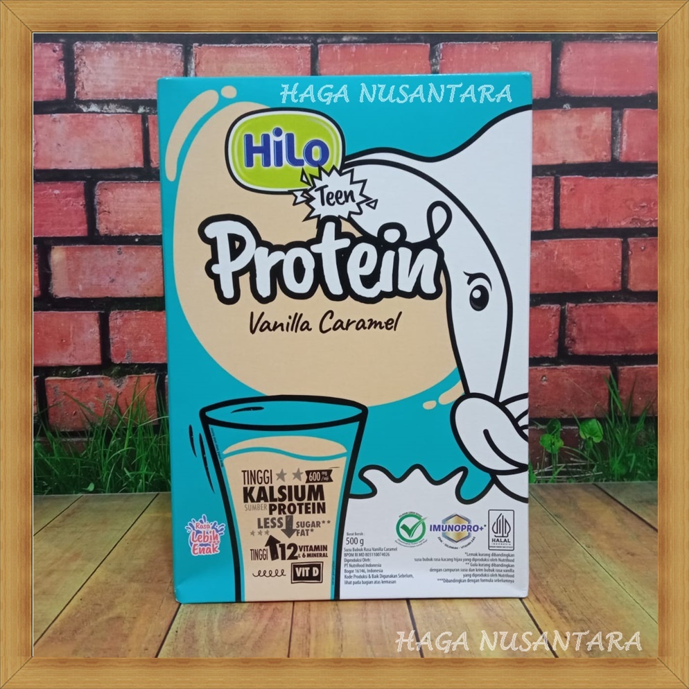 

Hilo Teen Protein Vanila Caramel 500 g | Hilo Teen Vanilla 500 gram