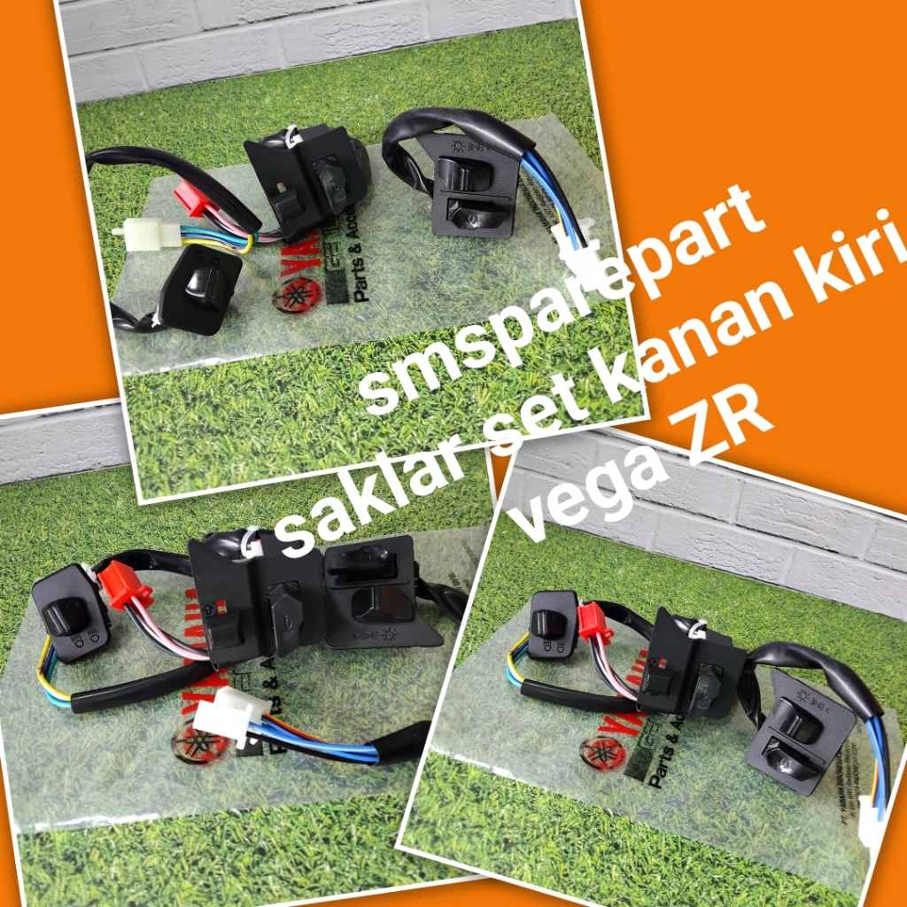 saklar holder satu set kiri kanan motor yamaha vega zr rr force f1 injeksi