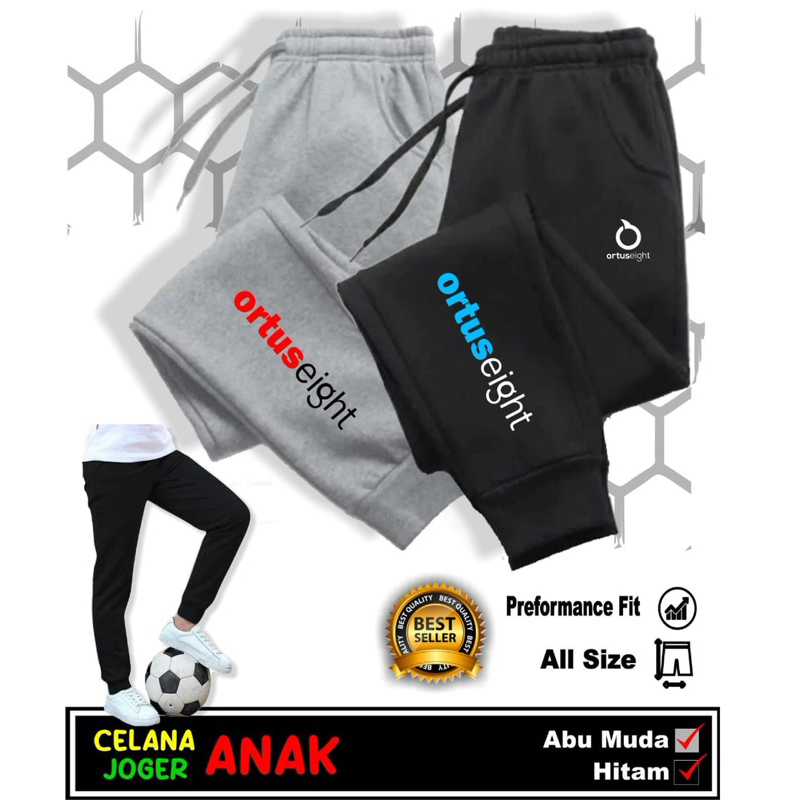 Celana Joger panjang anak Futsal Sepak Bola / Trining Tidak Ketat Junior Laki dan Perempuan Gym futs