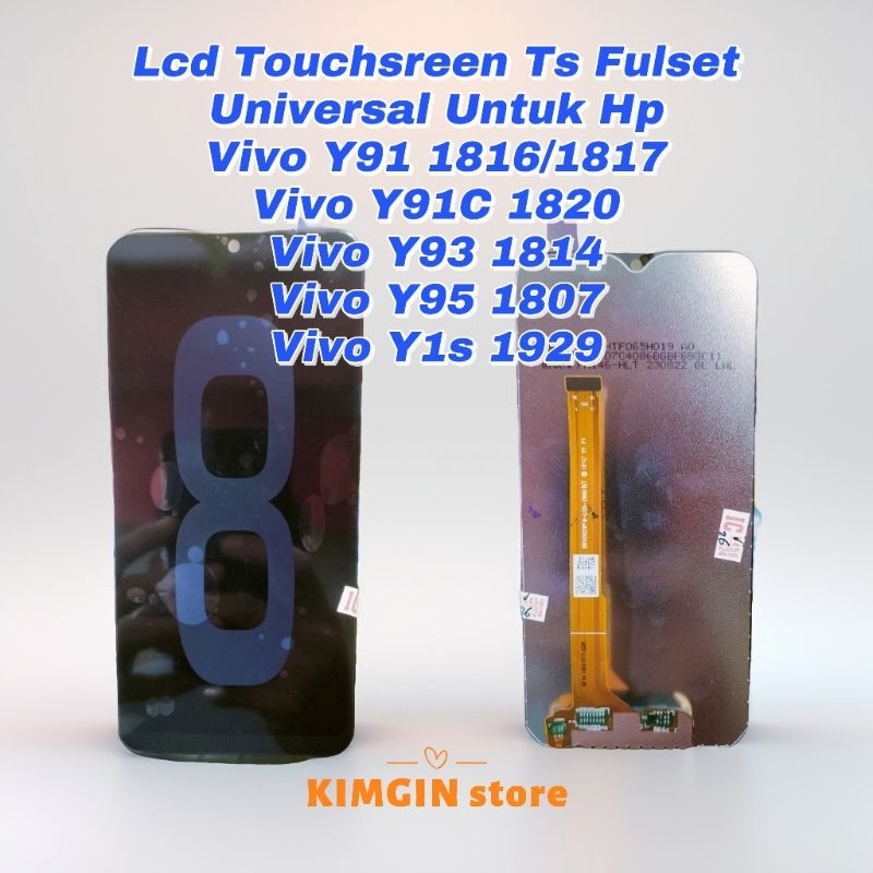 Lcd Touchsreen Ts Fulset Vivo Y91 Vivo Y91C Vivo Y93 Vivo Y95 Vivo Y1s