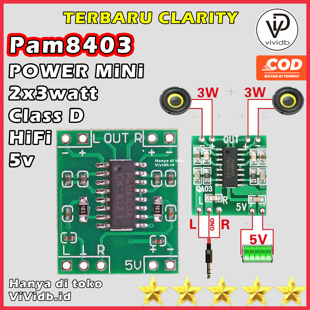 Power Pam 8403 Siap Pakai Power Pam8403 Super Mini Digital Amplifier Class D Power Pam 8403 Siap Rak