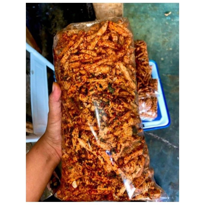 

Basreng pedas daun jeruk 1,5kg