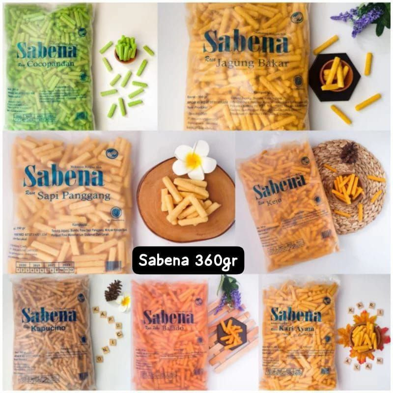 

Camilan Sabena Snack 360gr, Ready Stock Delivery Jogja