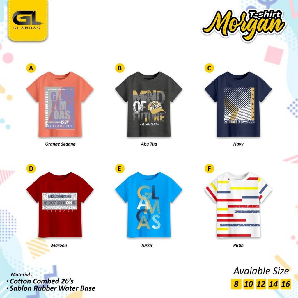 GLAMOAS - Kaos T-shirt Morgan