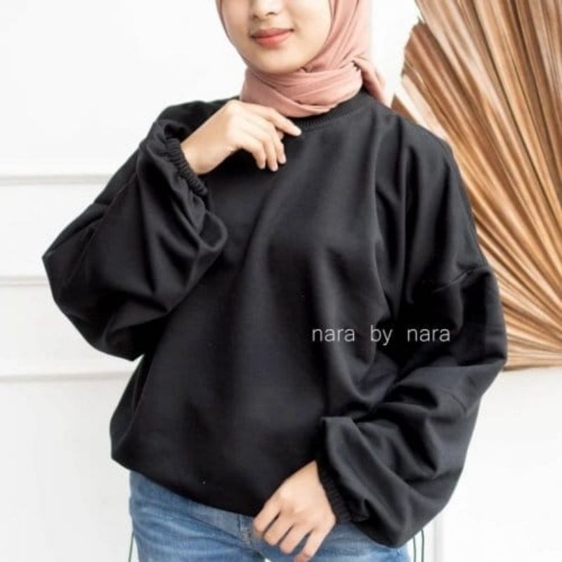 Sweater hoodie maudy atasan DS