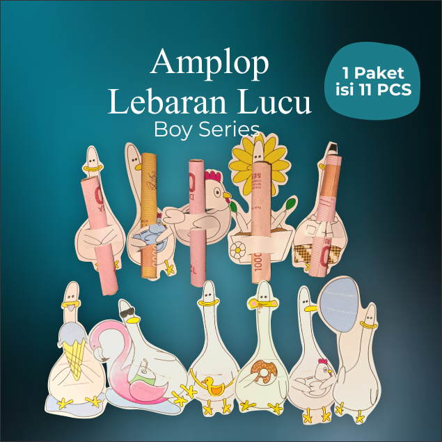 

Paket Amplop Lebaran Lucu Bebek by gift&us