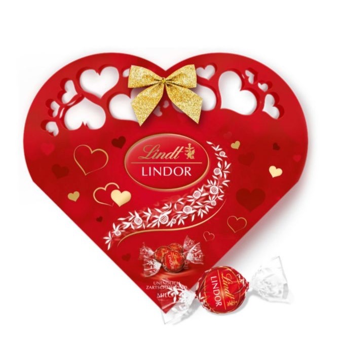 

SWISS Import - Lindt Lindor - Cokelat Bentuk Hati - 100g