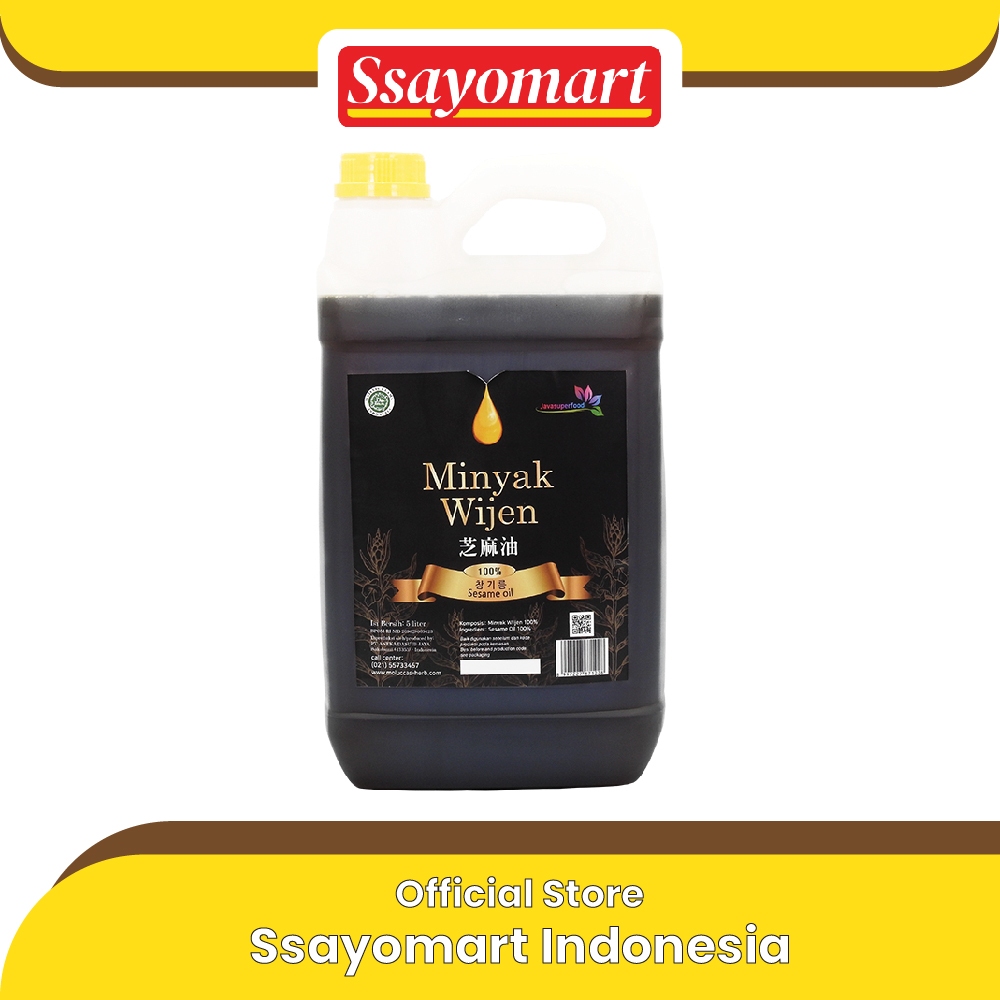 

Minyak Wijen 100% 5 L / SESAME OIL KOREA