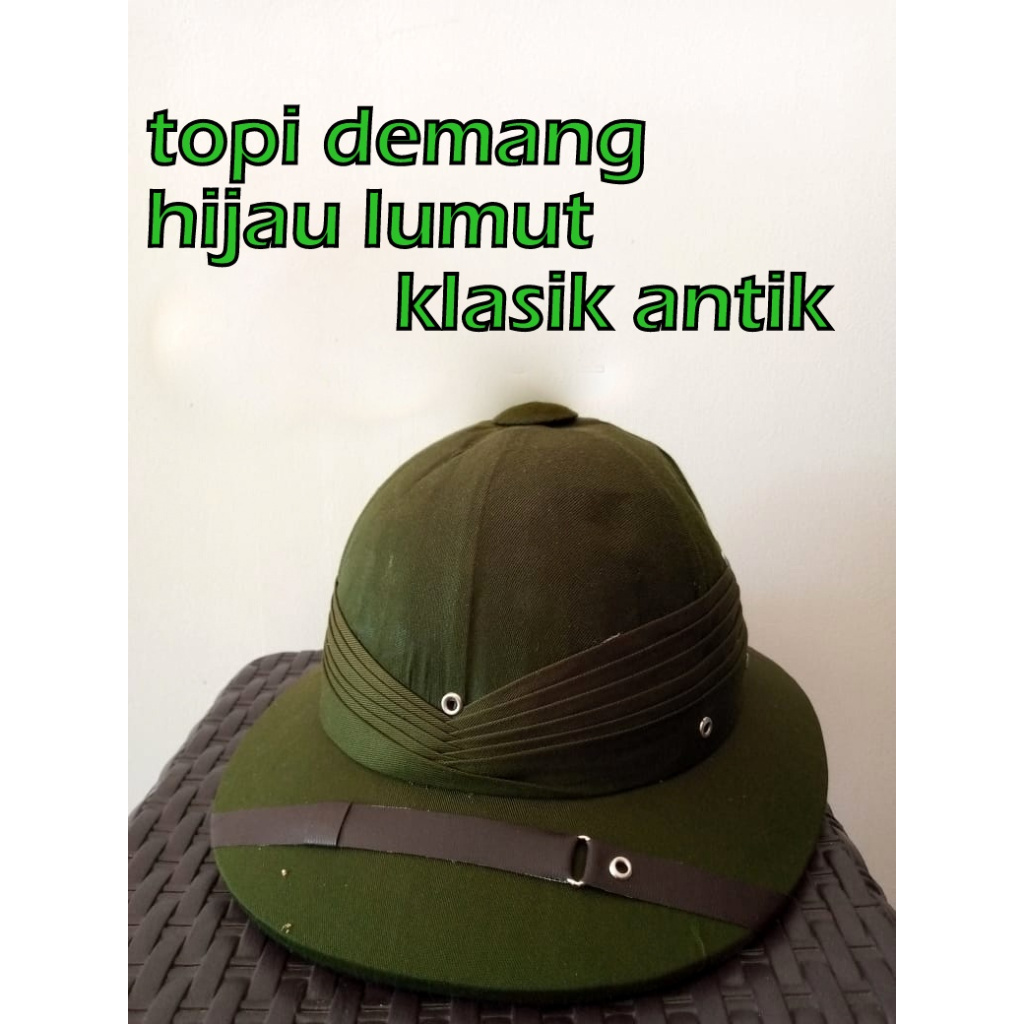 TOPI ONTHEL TOPI POLKA TOPI KLASIK ERA KOLONIAL BAHAN KAIN TOPI SEPEDA HELM ONTHEL