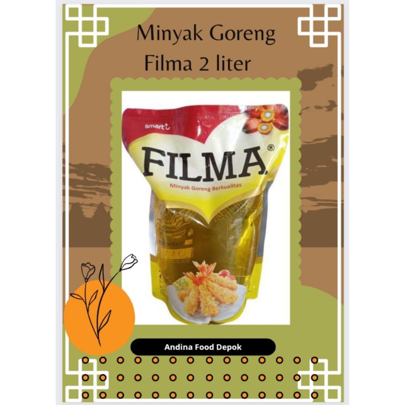 

MINYAK GORENG FILMA | MINYAK GORENG SAWIT KEMASAN REFIL 2 LITER