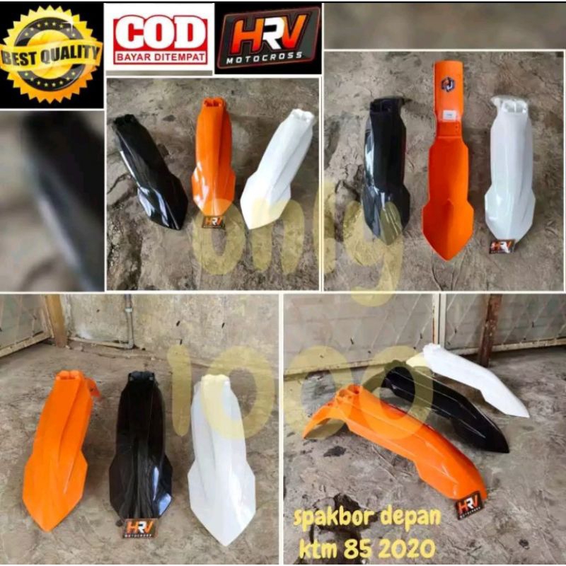 SEPAKBOR DEPAN KTM 85 2020 SPAKBOR DEPAN KTM85 2020 SLEBOR DEPAN KTM 85 2020 SAYAP KTM85 2020 TRAIL 