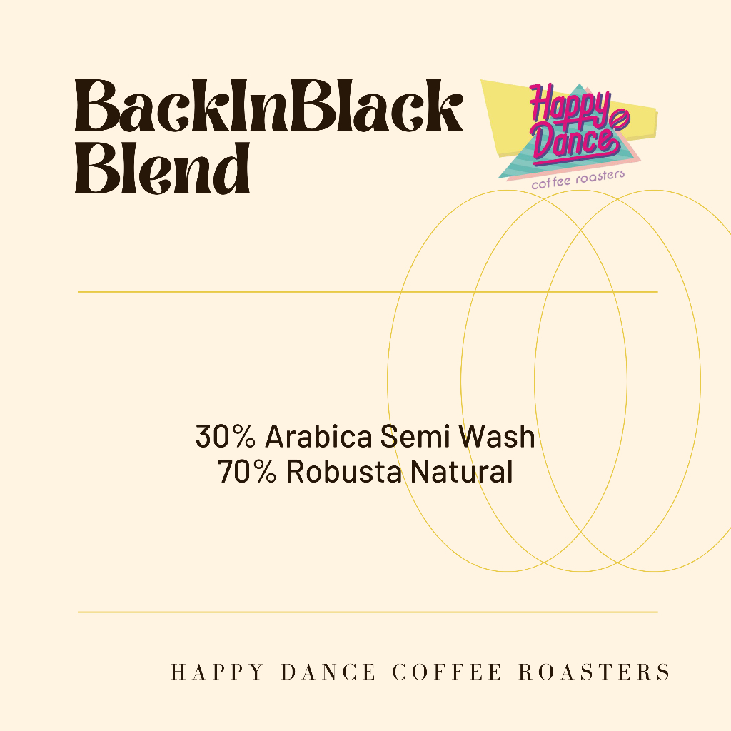 

Espresso Back in Black (30% Arabica : 70% Robusta)