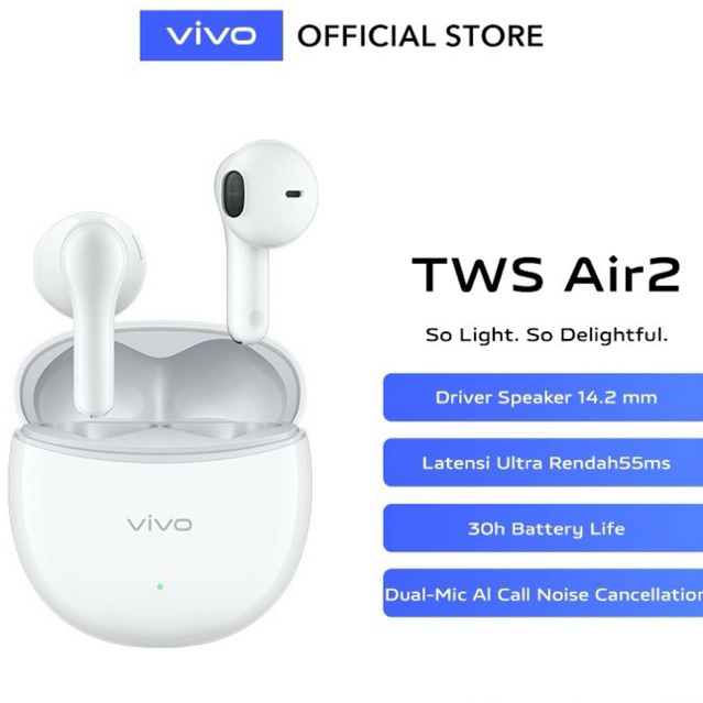 Earbuds TWS Air2 Vivo Original