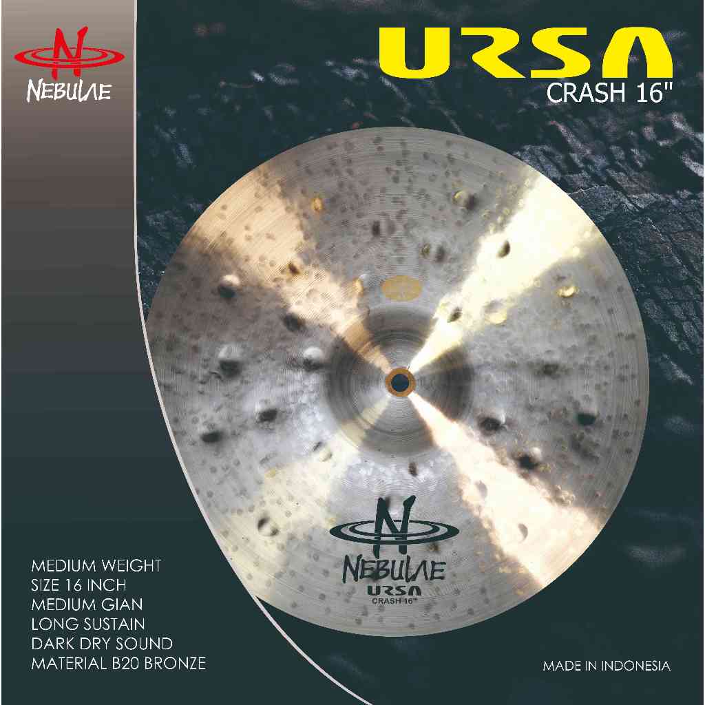 Cymbal Nebulae Ursa Crash 16"