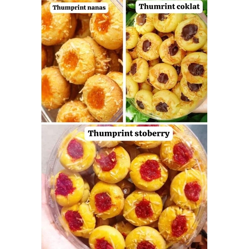 

thumprint homemade buatan sendiri fresh jamin enak