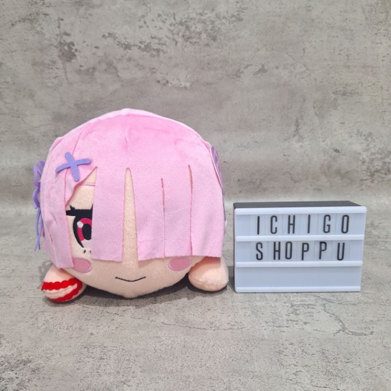 Re:Zero Ram Dragon Dress Version Nesoberi Mega Jumbo Plush Doll SEGA