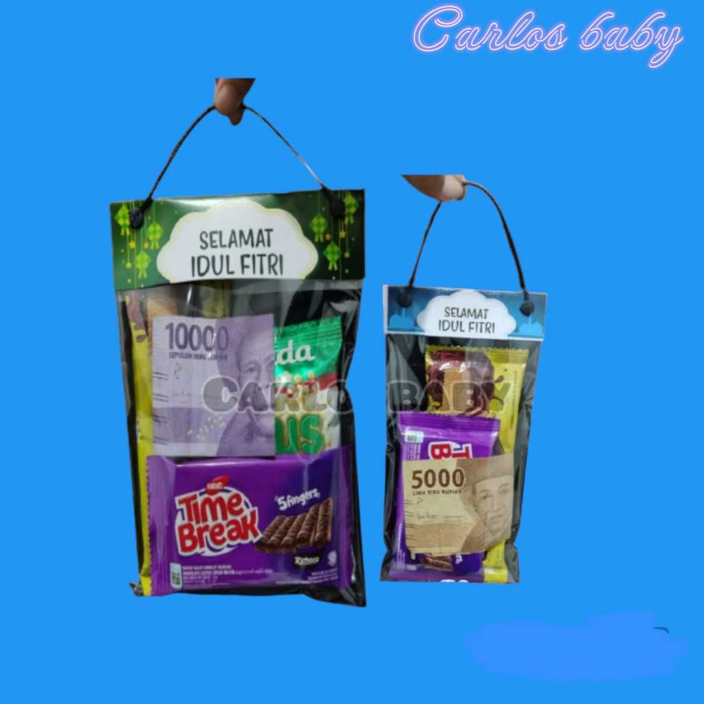 

Tas Snack Lebaran / Label Snack Idul Fitri /Plastik Snack THR