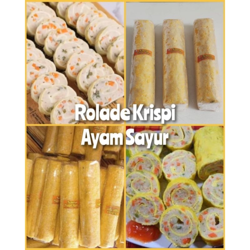 

rolade crispy ayam sayur