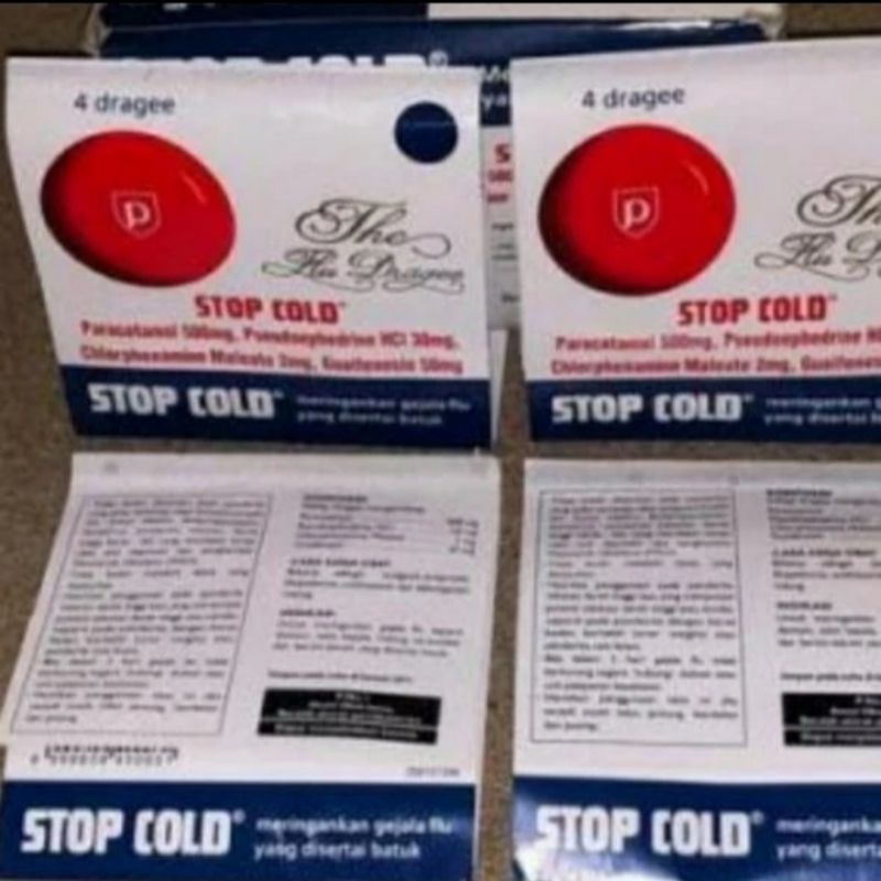 stop cold 1box 25strip
