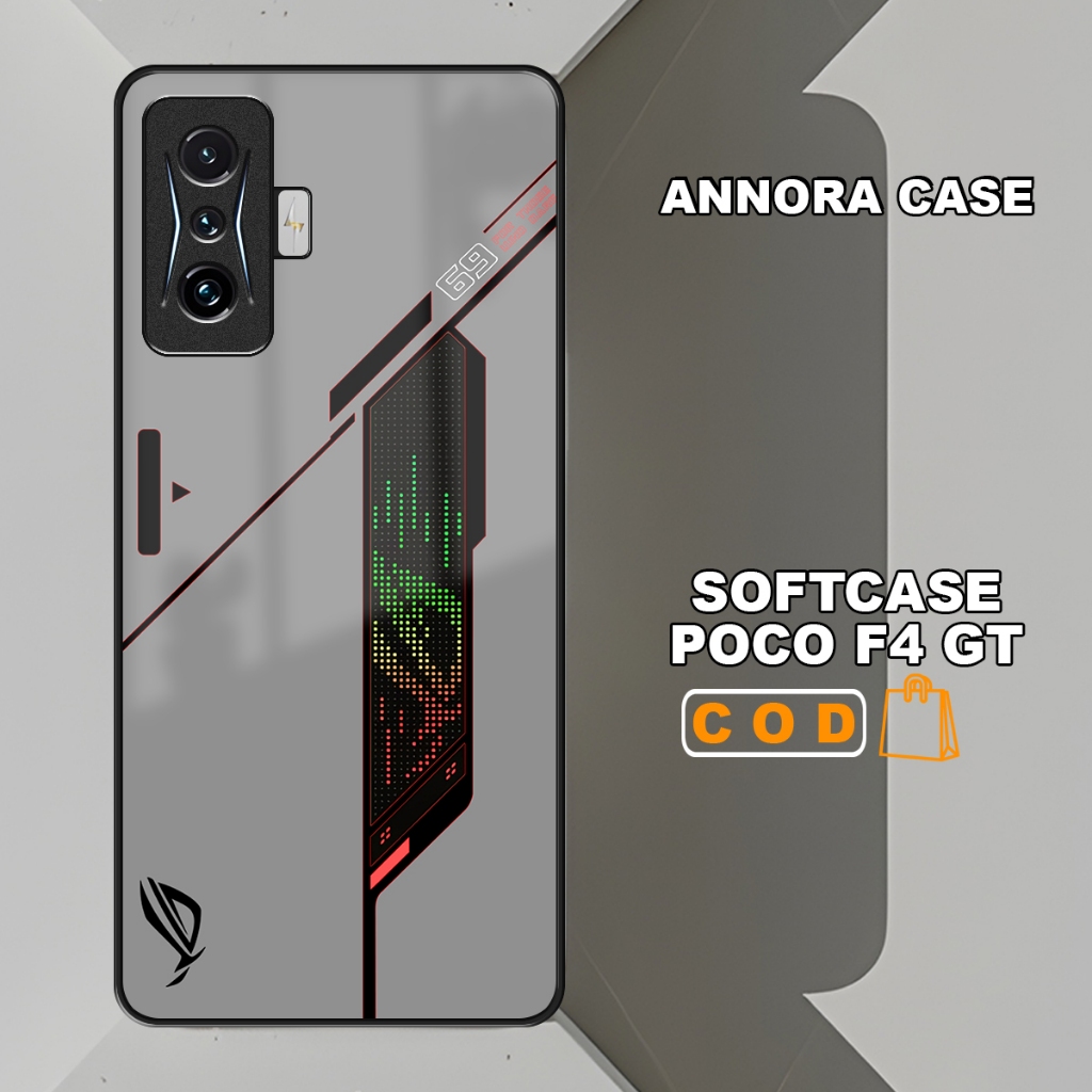 Softcase Gamer Case Pelindung hp Poco F4 / F4 GT Poco M5 Poco M4 Pro Poco C40  Poco M3 Pro 5G Poco X