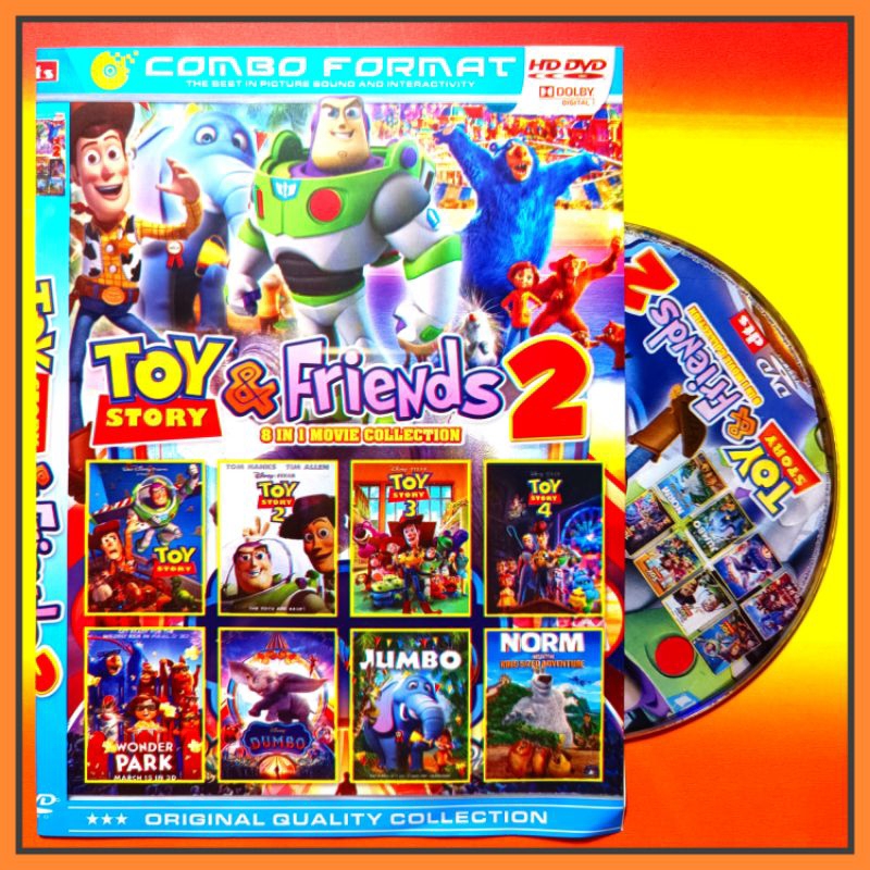 KASET FILM KARTUN ANAK KOLEKSI TOY STORY 4 TERBARU PILIHAN LENGKAP.
