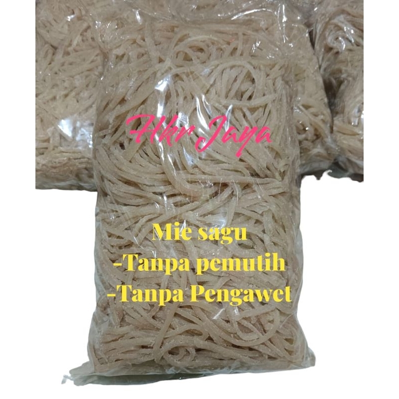 

mie sagu khas selat panjang 1kg - mie sagu meranti kepulauan riau